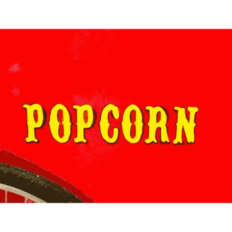 Download Popcorn Sign Clipart PNG Free | FreePngClipart