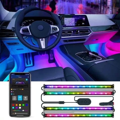 Govee Tira De Luces Led Interiores Rgbic Para Auto App Color De La Luz