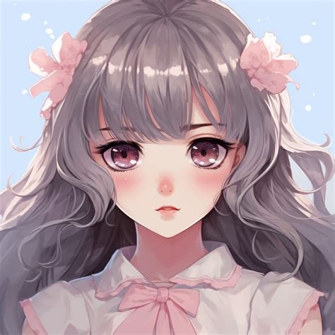 Anime Girl in Classic Lolita Attire - 512x512 anime pfp for girls ...