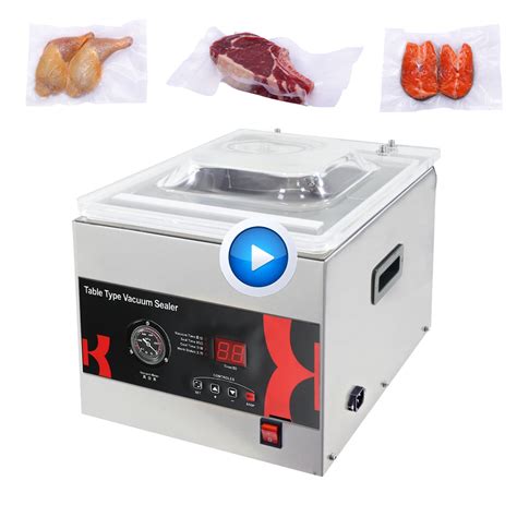 Single Chamber Vacuum Sealer Sealing Food Packaging Machine For Apparel