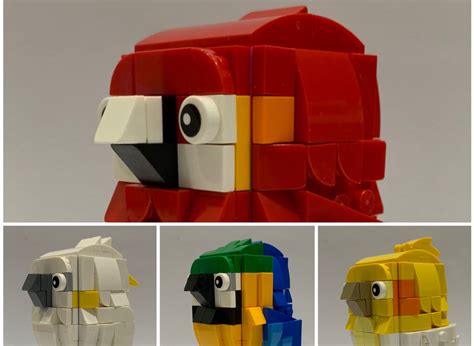 Lego Ideas Parrots