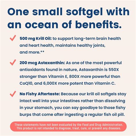 Antarctic Krill Oil Omega Fatty Acids With Epa And Dha Supports