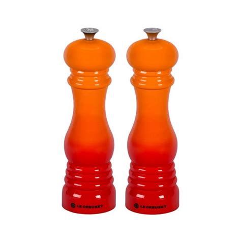 Le Creuset Salt And Pepper Mill Set Salt And Pepper Mills Pepper