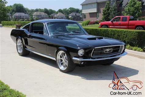 1967 Mustang Fastback Restomod Black Beauty Wow