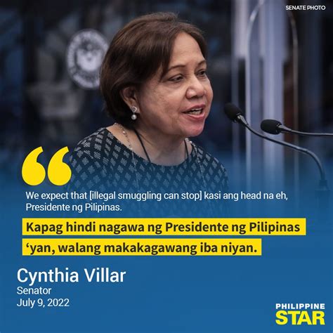 The Philippine Star On Twitter Senator Cynthia Villar Who Is