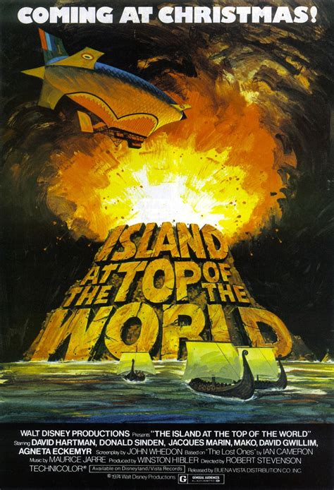 Island At The Top Of The World (1974) Walt Disney Movies, Disney Movie Posters, Film Posters Art ...