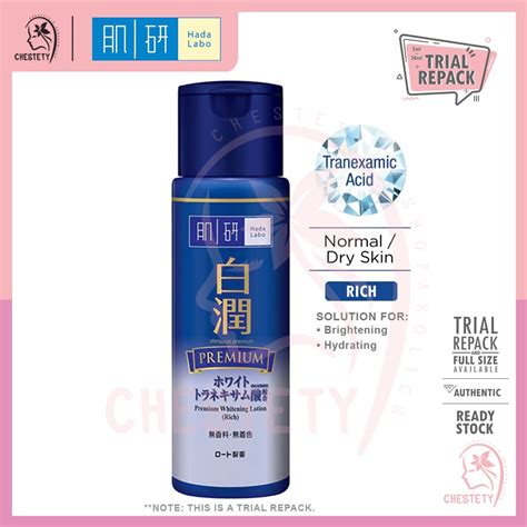 Hada Labo Premium Whitening Lotion Rich Trial Original