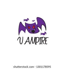 Vampire Logo Design Stock Vector (Royalty Free) 1301178595 | Shutterstock