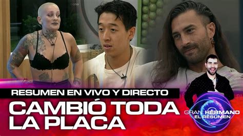 Gran Hermano Vivo Y Directo Resumen Del Laucha El Chino Atendi