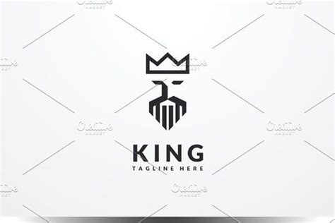 King Logo Monogram Logo Design Logo King Logo