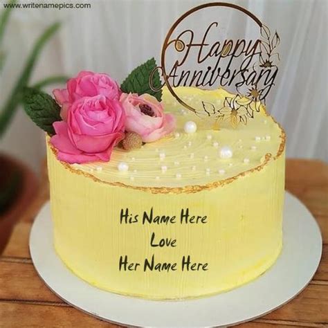 Happy Anniversary Flower Cake Best Flower Site