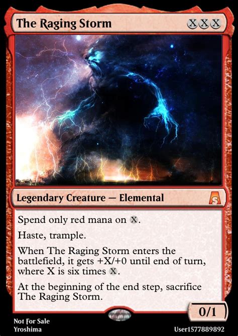 The Raging Storm Rcustommagic