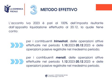 La Domenica Fiscale L Acconto Iva Studio Necchio