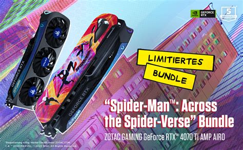 Zotac Gaming Geforce Rtx Ti Airo Spider Man Across The Spider