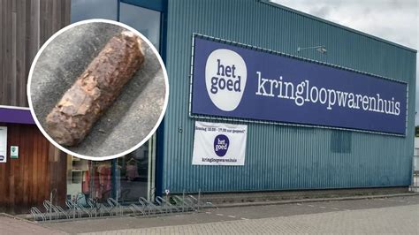 Granaat Ingeleverd Bij Kringloopwinkel Het Werd Een Heet Dagje