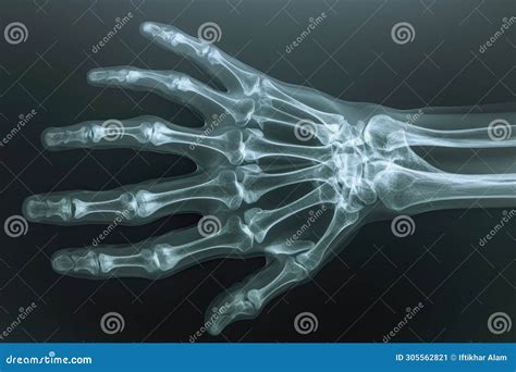 This X-ray Image Captures the Bone Structure of a Hand and Wrist in ...