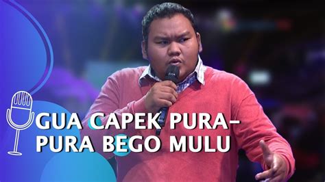 Pecah Stand Up Comedy Fico Fachriza Gua Capek Pura Pura Bego Mulu