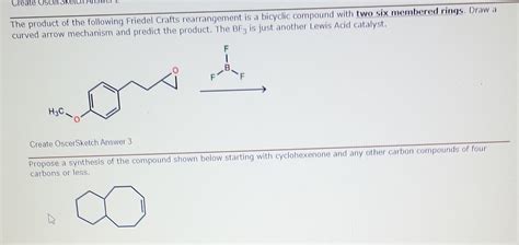 Solved Draw The Product Of The Following Reaction Sequence