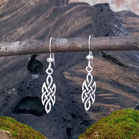 Delicate Celtic Knot Earrings GLE Good Living Essentials