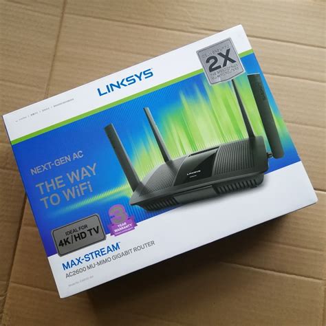 Linksys Ea Dual Band Ac Wi Fi Gigabit Router