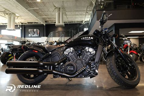 Indian Motorcycle Scout Bobber Abs Black Metallic For Sale In