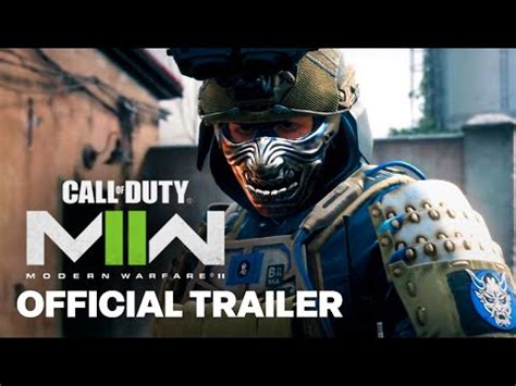 Oni Operator Trailer Call Of Duty Modern Warfare Ii Youtube