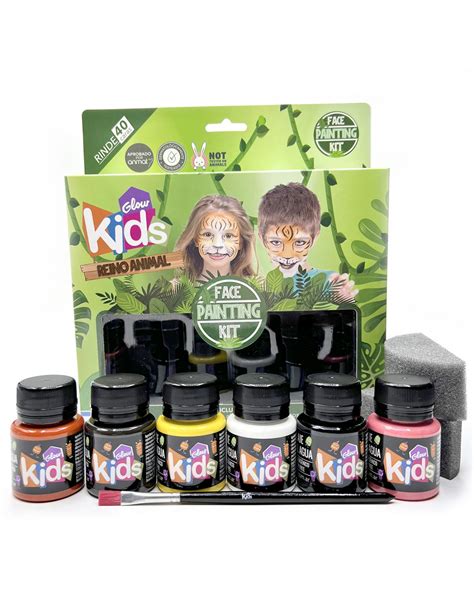 Face Painting Kit Reino Animal