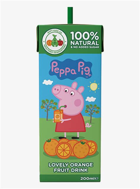 Peppa Pig - Peppa Pig Orange Juice Transparent PNG - 1024x1024 - Free ...