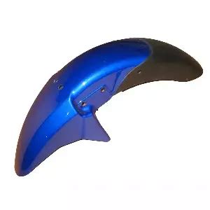 Genuine Front Mudguard Blue For Bajaj Xcd Indian Bikes Spares