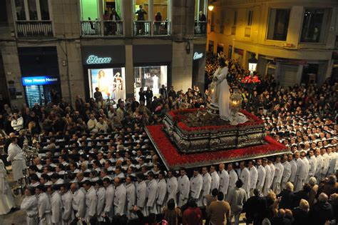 Nuestro Padre Jesús cautivo en calle Larios MALAGA SPAIN Málaga