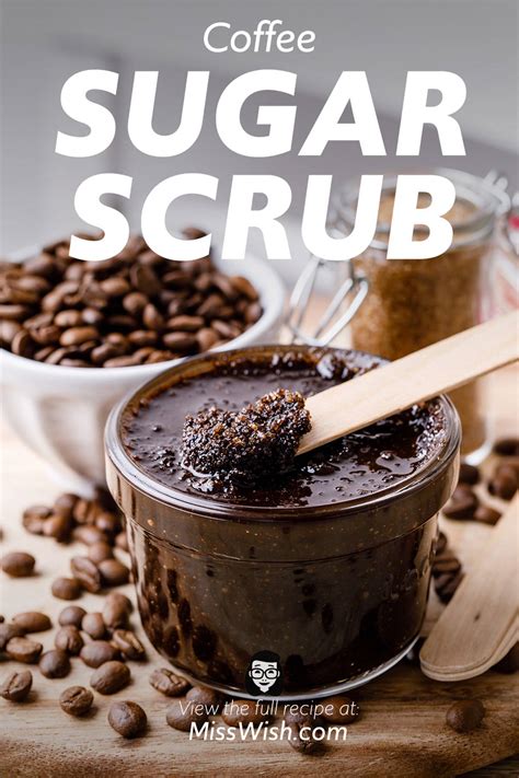 4-Ingredient Coffee and Sugar Face Scrub (5-Minute Recipe) - Miss Wish