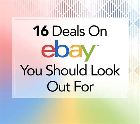 16 Daily Deals To Look Out For On eBay