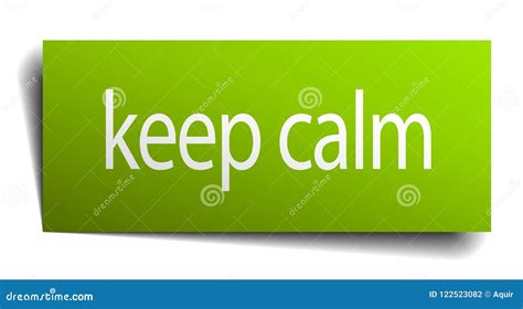 Keep calm sign stock vector. Illustration of template - 122523082