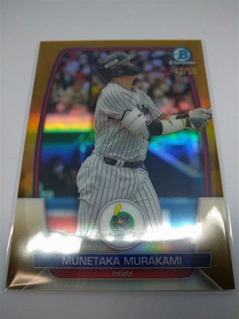 Yahooオークション 2023 Topps Bowman Chrome Npb 村上宗隆 50枚限