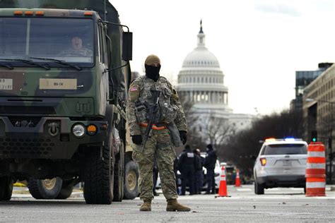 National Guard in Washington, DC ahead of Biden’s inauguration