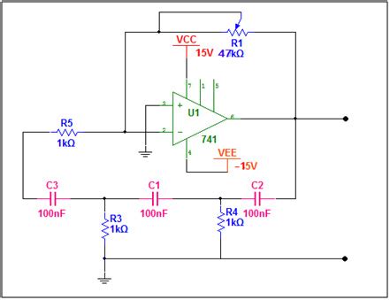 Sine Wave Oscillator Circuit Diagram