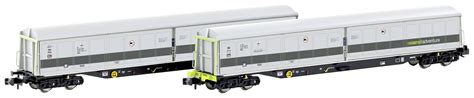 Hobbytrain H23444 N 2er Set Kuppelwagen Habfis Der Railadventure Kaufen