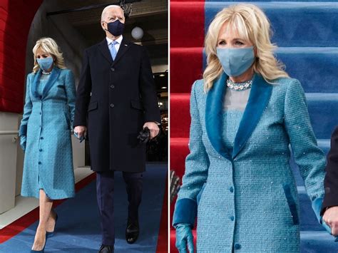 Designer Of Jill Biden S Inauguration Outfit Says Her Dress Symbolizes