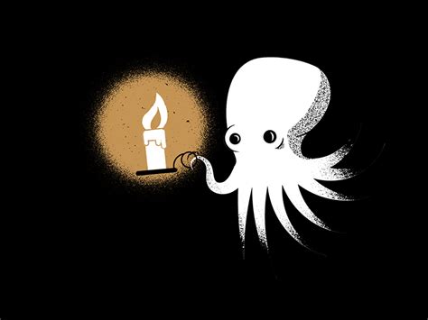 Illustrated Science 134 Ghost Octopus by James Olstein on Dribbble