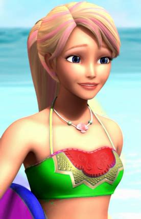 Merliah In Green And Red Bikini Barbie Movies Fan Art 36365442 Fanpop