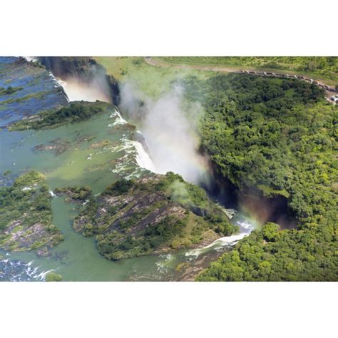 Alpen Home Victoria Falls Von Maiteali Kunstdrucke Auf Leinwand Ohne