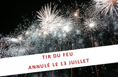 Annulation Du Feu D Artifice Langlade Site Officiel De La Commune