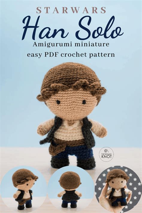 Han Solo Amigurumi Pattern Tnk