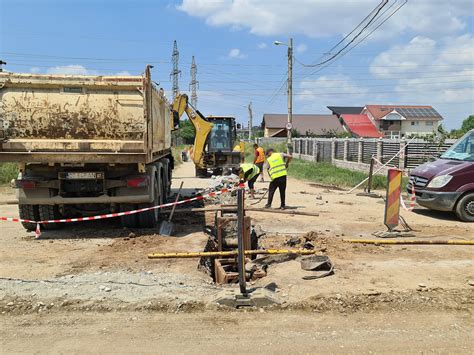 Se extinde rețeaua de canalizare de pe str Agricultorului din Slatina