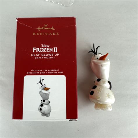 Hallmark Keepsake Olaf Glows Up Disney Frozen 2020 EBay