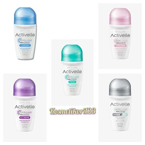 Jual Ready Activelle Anti Perspirant Deodorant Roll On Comfort Even