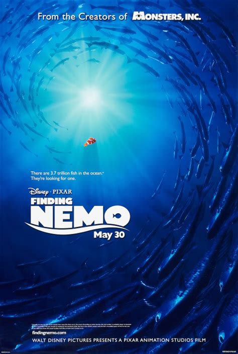 Finding Nemo Movie Poster (#1 of 9) - IMP Awards