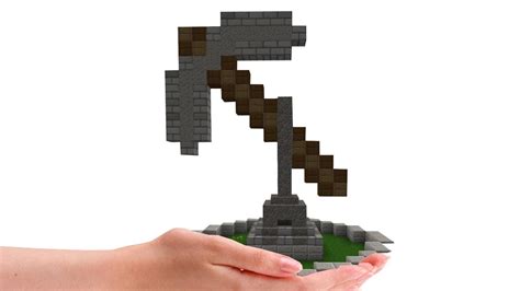 Minecraft Pickaxe Statue Bauen In Minecraft Skyblock 27 Youtube