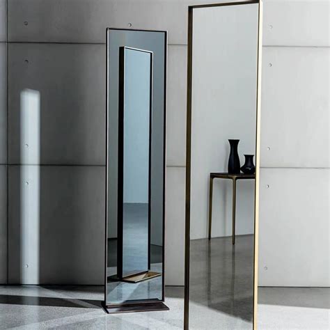 Elegant Full-Length Floor Mirror For Sale at 1stdibs