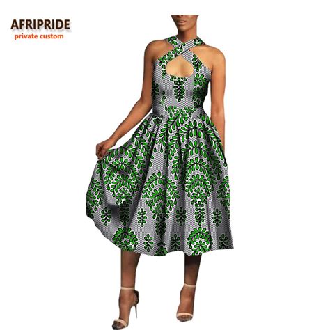 Africano Ver O Sexy Vestido Para As Mulheres Afripride Sem Mangas